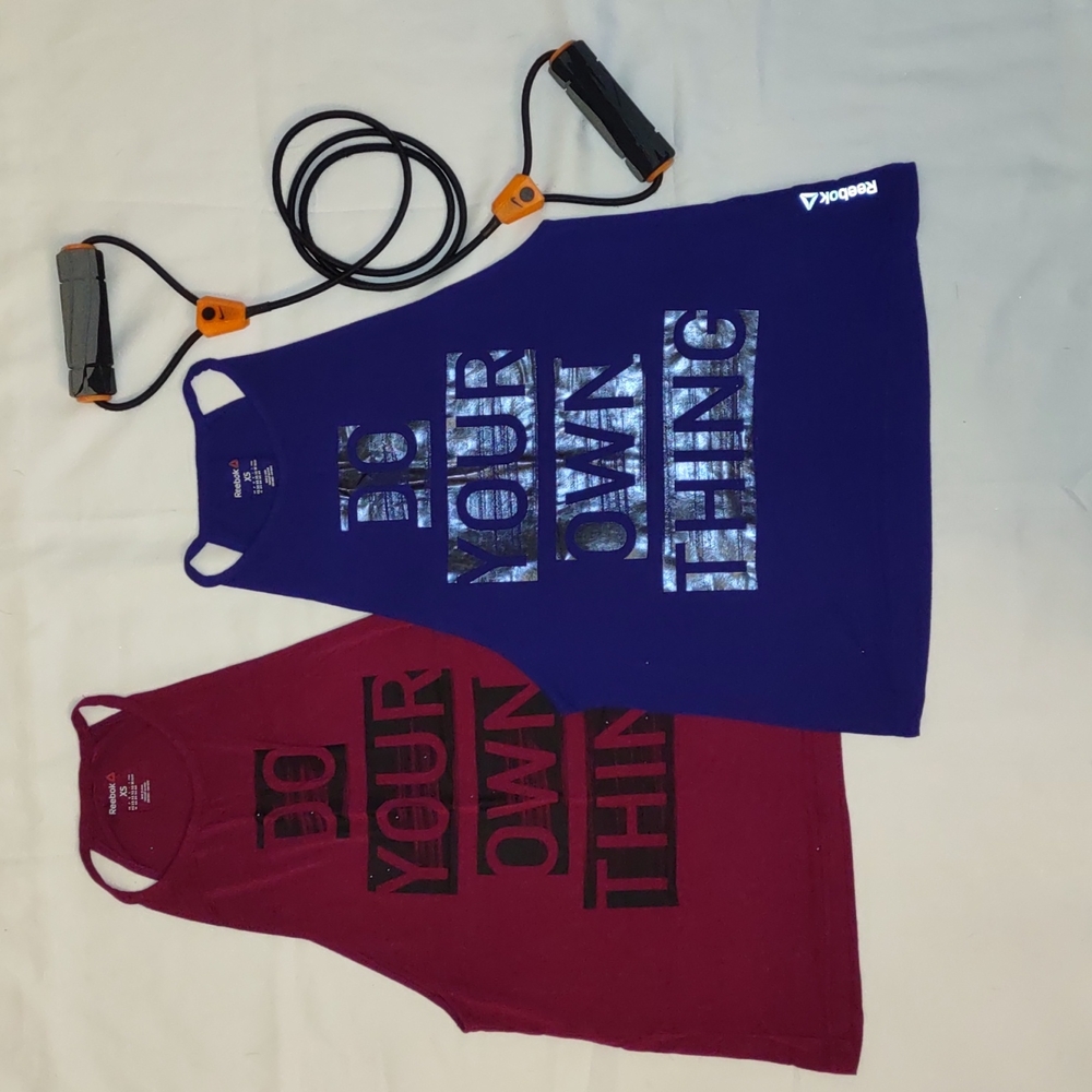 Rebook workout tank tops